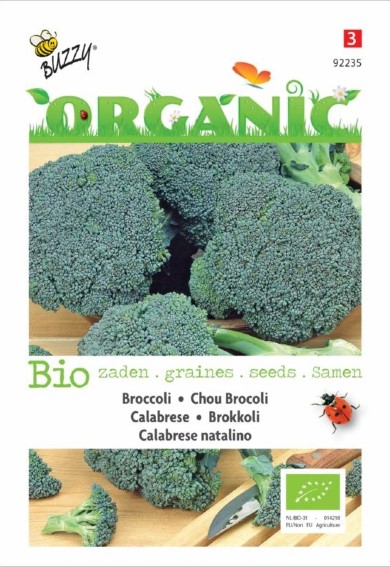 Broccoli Calabria Natalino BIO (Brassica) 450 zaden BU